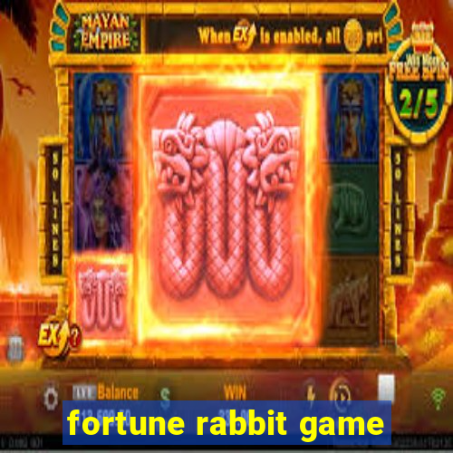 fortune rabbit game